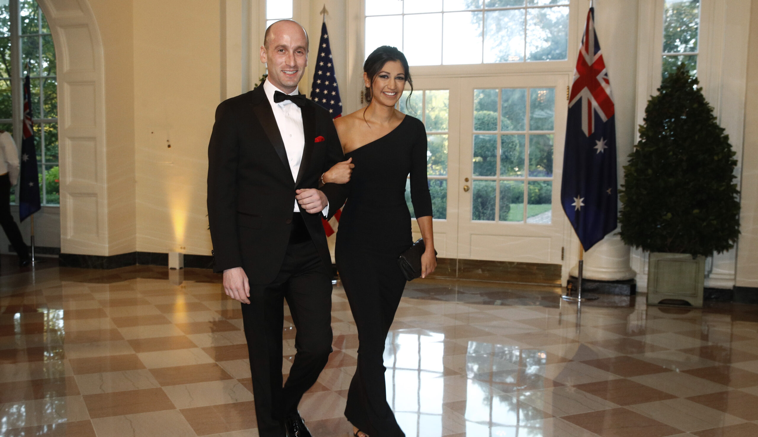 ‘Before you pity her’: Pence press secretary mocked for dating Stephen Miller