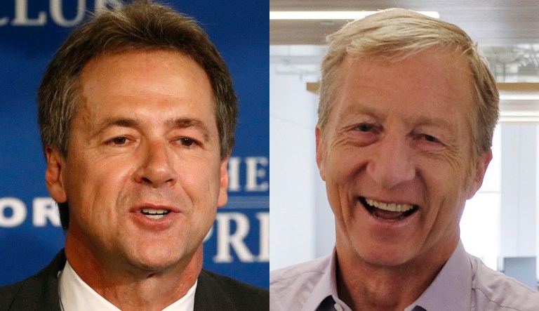 Steve Bullock, Tom Steyer.