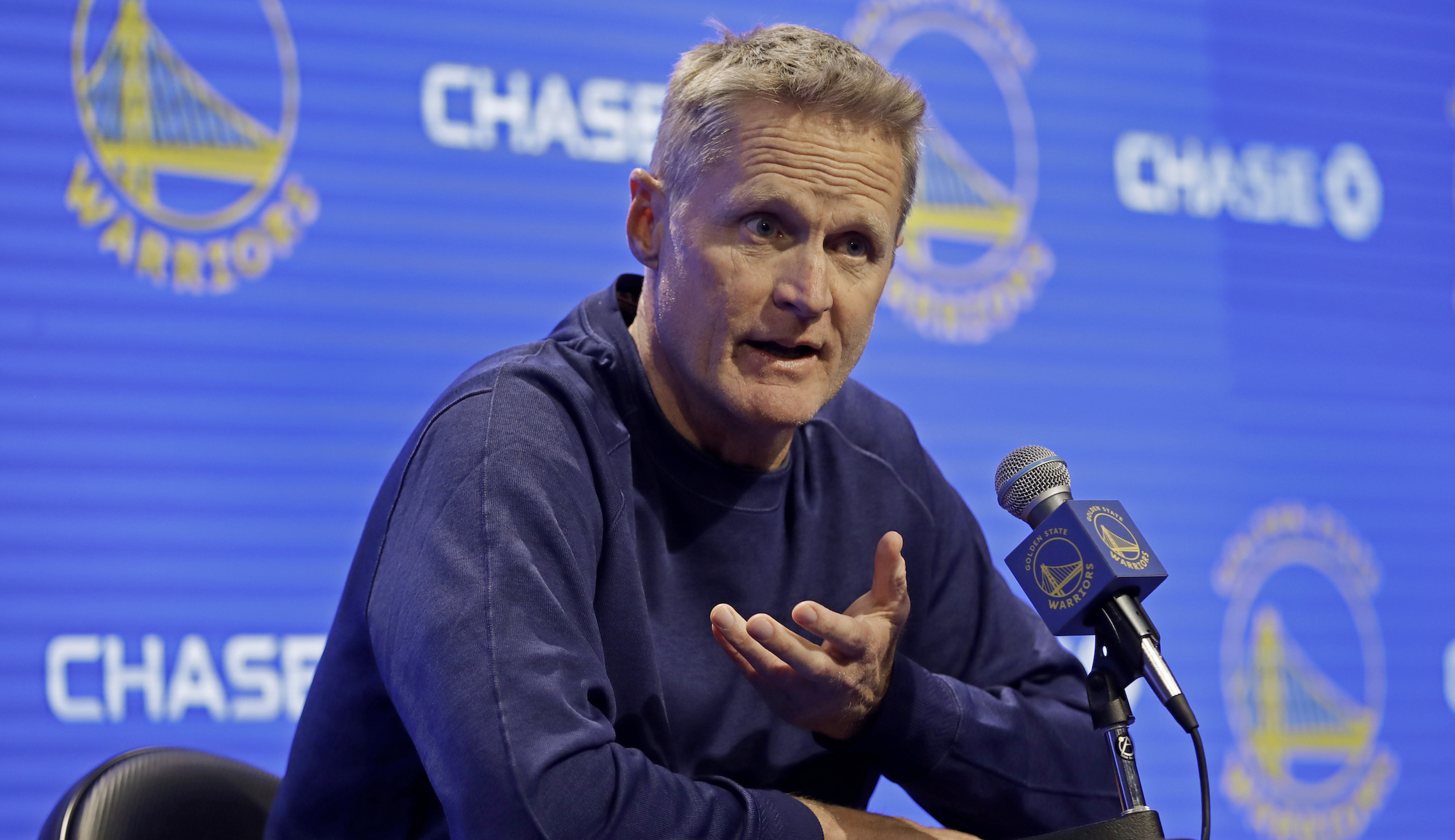 NBA coach Steve Kerr compares gun violence in US to human rights abuses in China