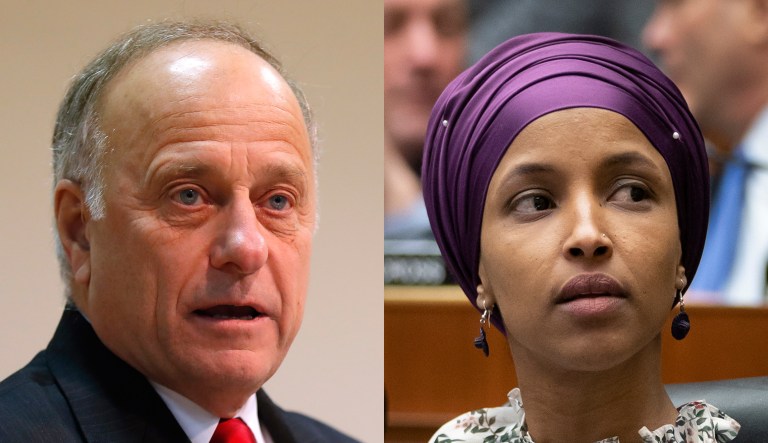 Steve King and Ilhan Omar.