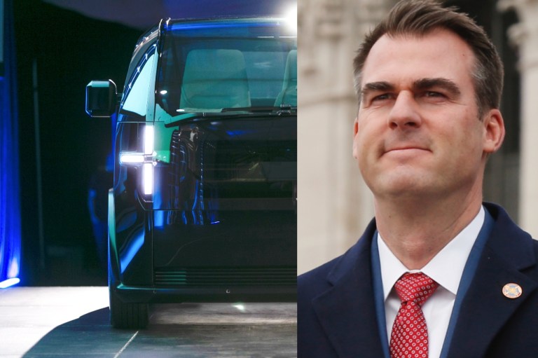 Oklahoma governor touts importance of electric vehicle partnership