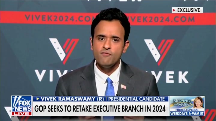 Republican presidential hopeful Vivek Ramaswamy.