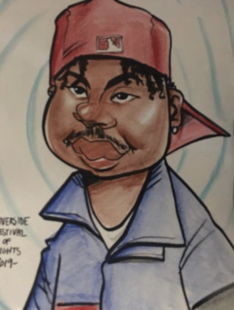 Caricature of suspected thief