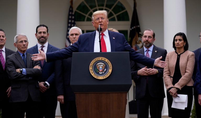 Trump campaign touts ‘hottest economy’ after Democratic debate and coronavirus stock market plunge