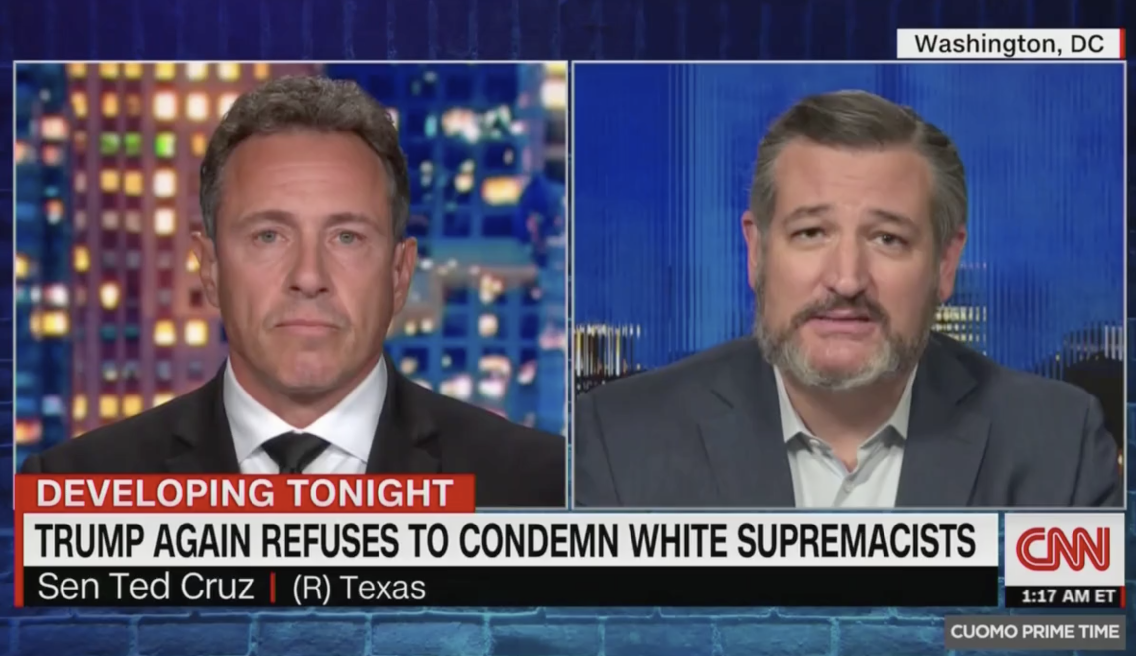 Chris Cuomo interview with Ted Cruz derails with personal attacks and insults