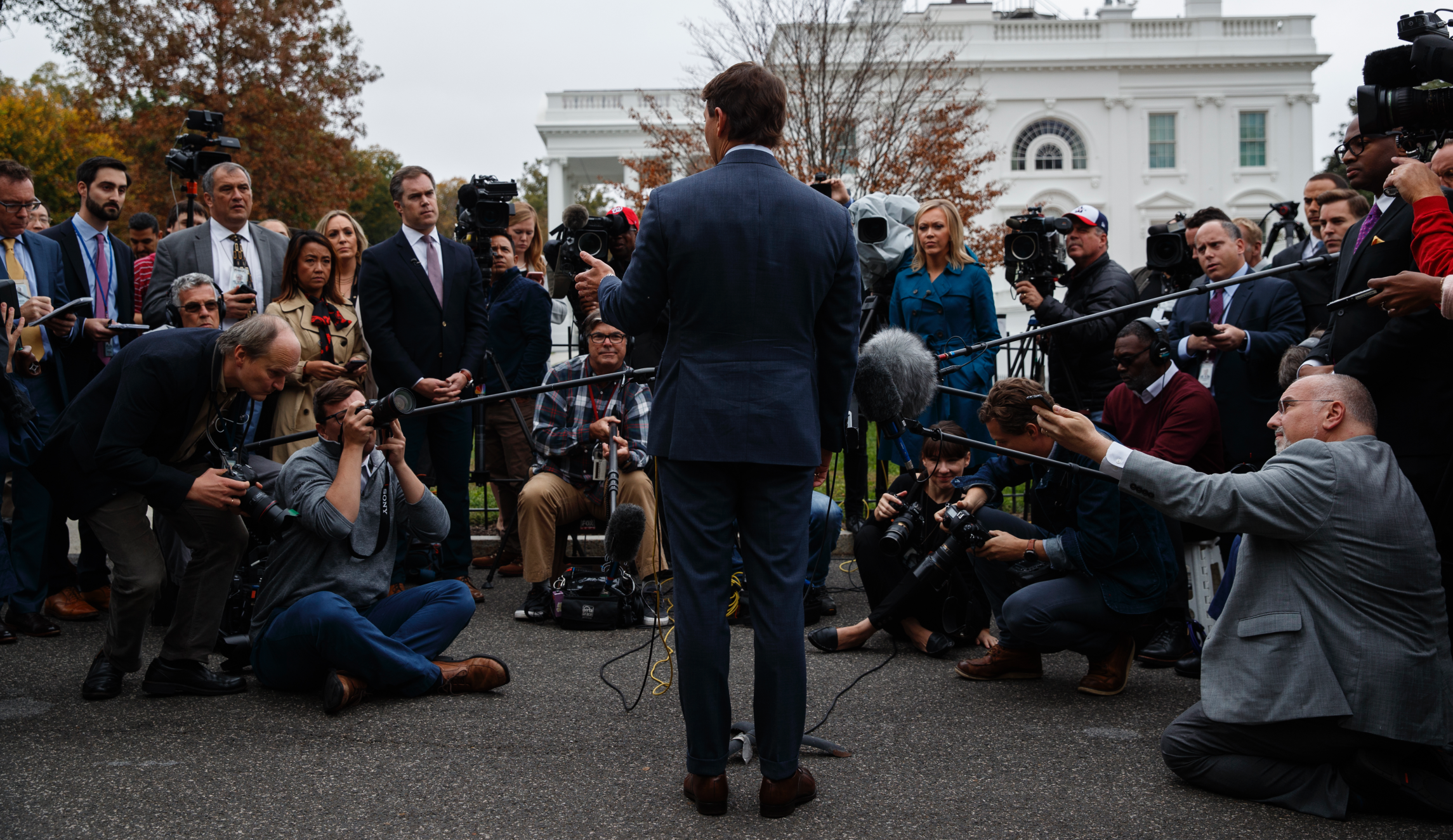 The press has been repeating the exact same stories about Trump since day one