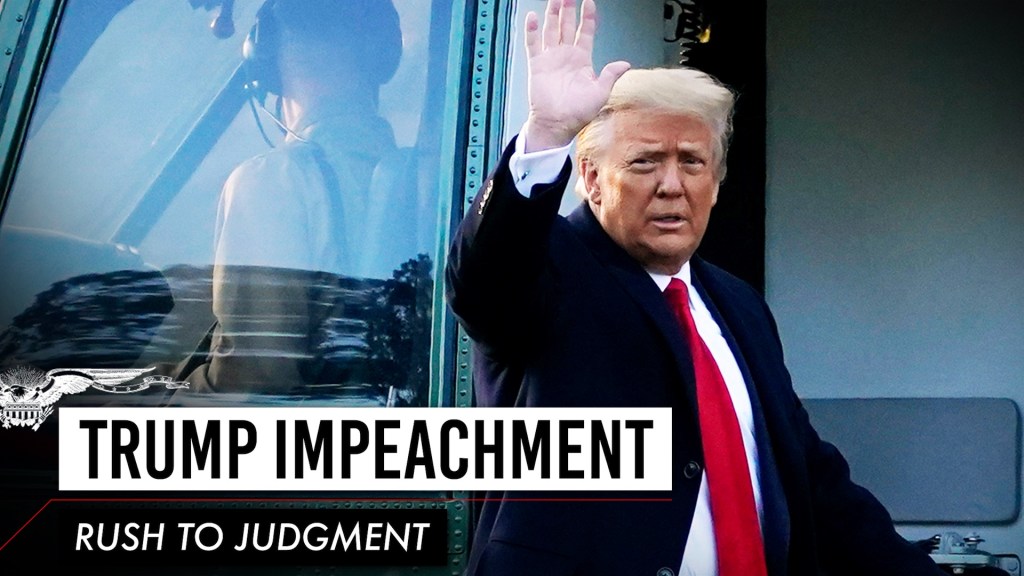 Trump impeachment: Rush to judgment