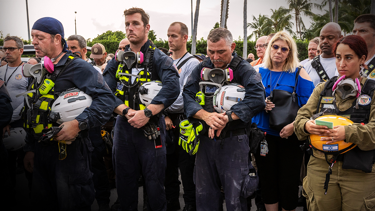 Moment of silence held for Surfside condo collapse victims