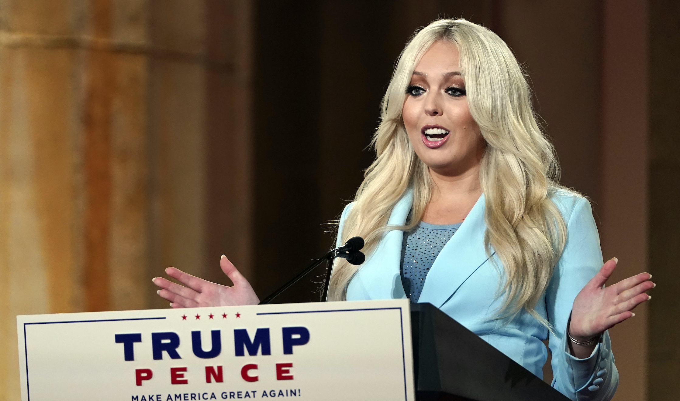 Tiffany Trump: ‘My father does not run away from challenges’
