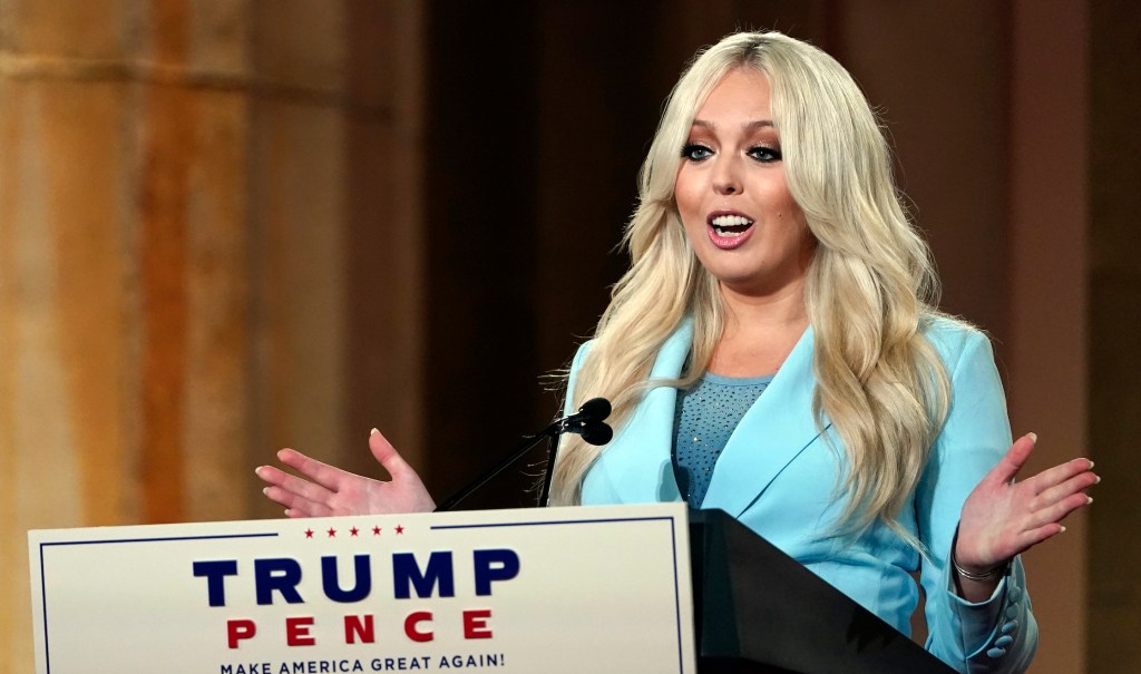 Tiffany Trump: ‘My father does not run away from challenges’