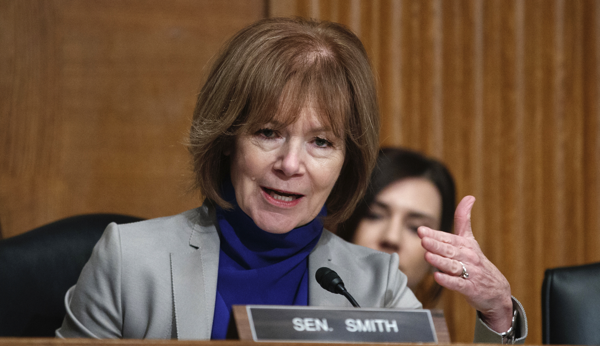 Minnesota Sen. Tina Smith holds off Republican challenger Jason Lewis