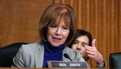 Minnesota Sen. Tina Smith holds off Republican challenger Jason Lewis