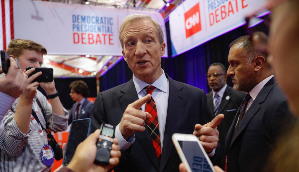 Tom Steyer spent $109,000 per second he spoke during 2020 presidential debate
