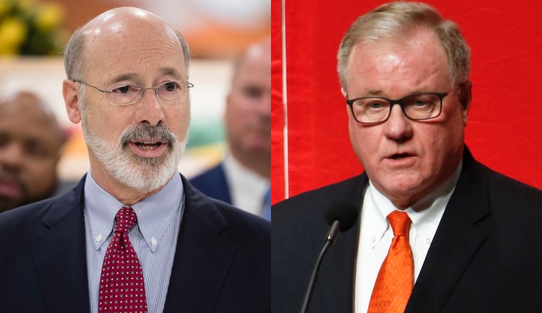 Tom Wolf and Scott Wagner