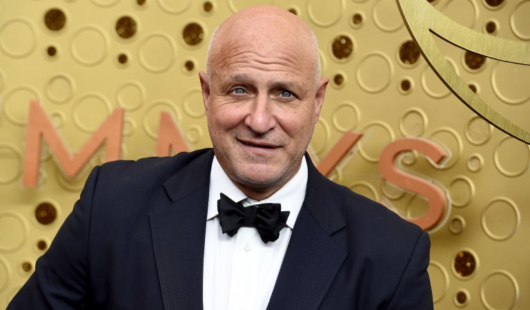 Tom Colicchio arrives at the 71st Primetime Emmy Awards on Sunday, Sept. 22, 2019, at the Microsoft Theater in Los Angeles. 