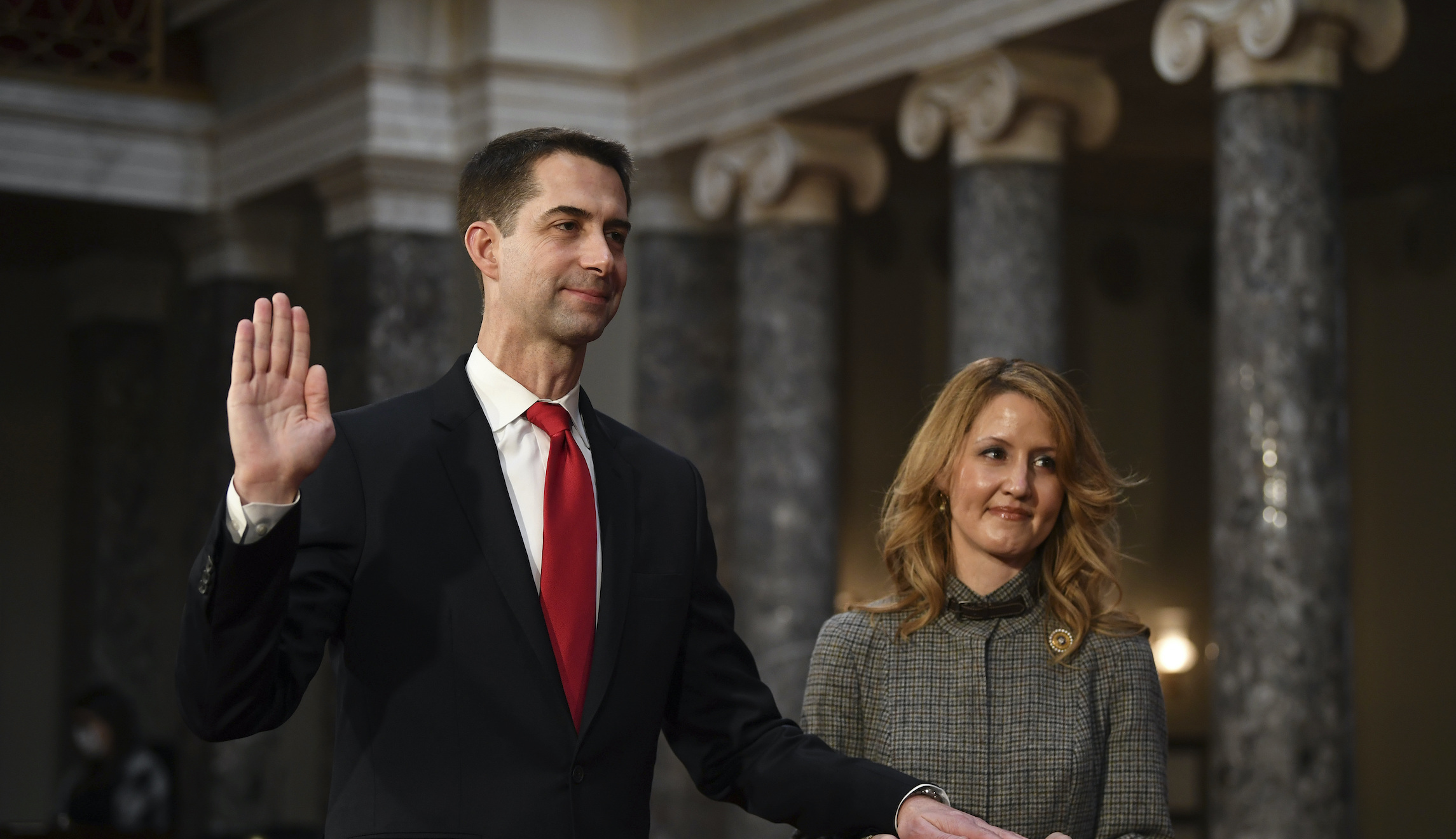 Tom Cotton breaks with 2024 rivals by defying Trump on electoral counting
