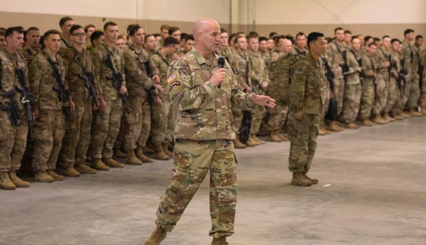 Some troops deployed amid Iran tensions return home