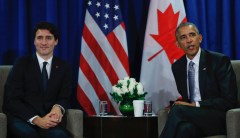 Obama endorses Canadian Prime Minister Justin Trudeau for reelection