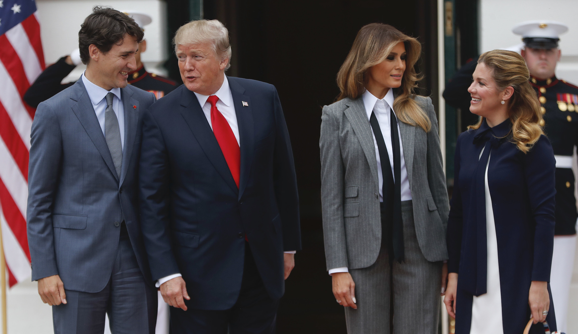 Melania Trump speaks with Trudeau’s wife after coronavirus recovery
