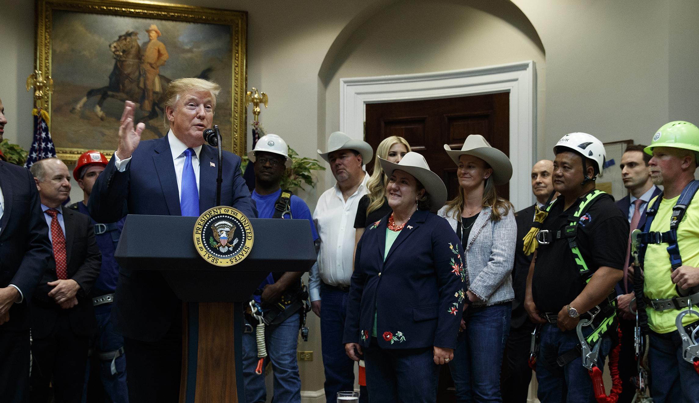 Top think tank uses AI, 5G report to assail Trump on immigration, gun violence