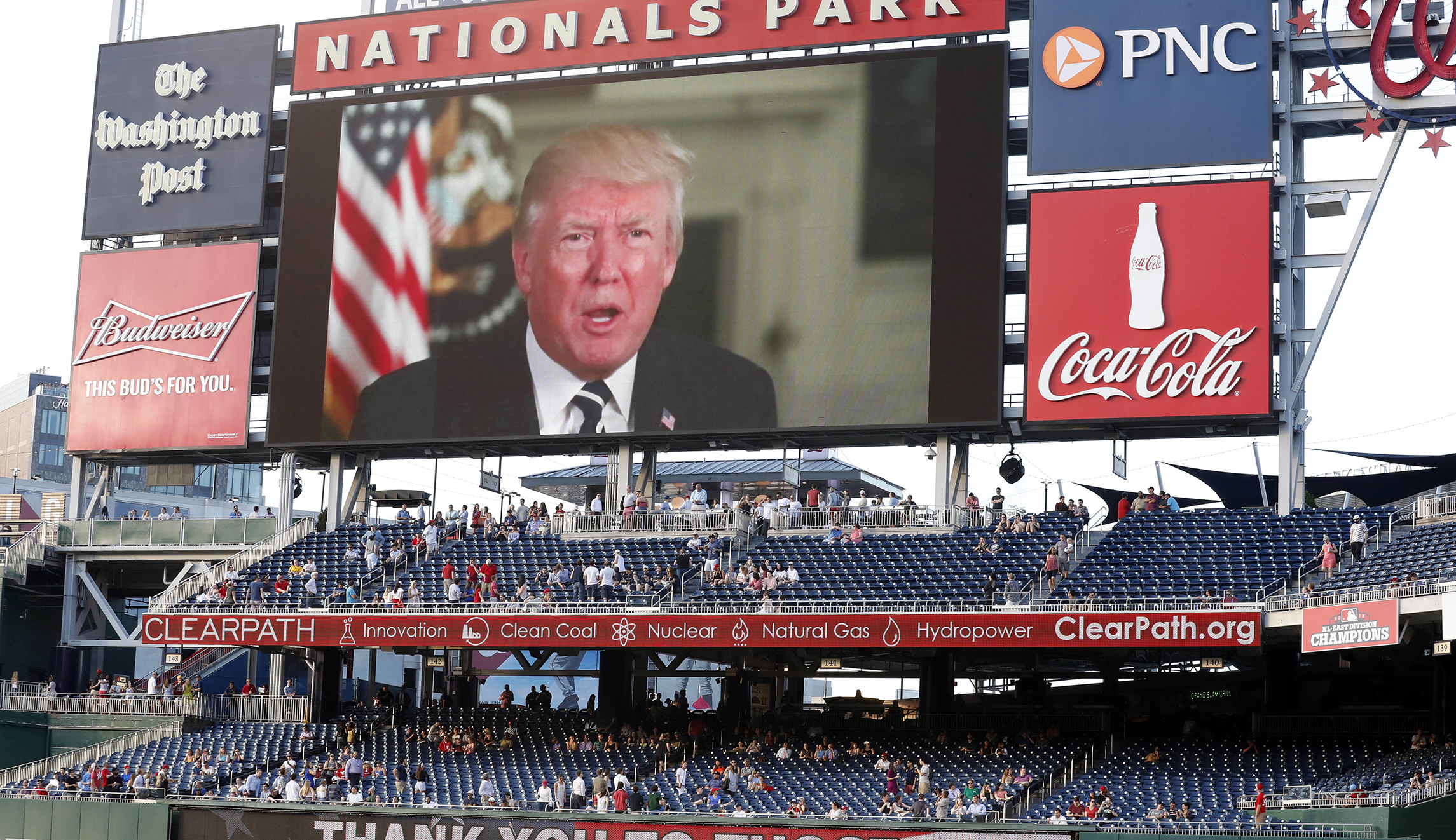 Trump wise to stay away from MLB All-Star Game in DC