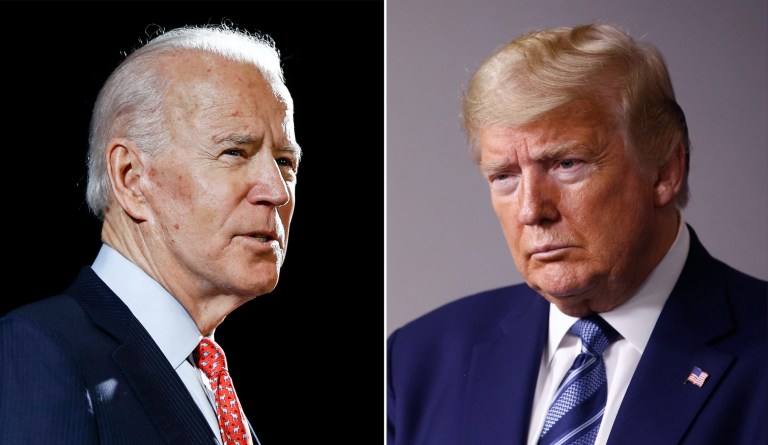 Biden overcomes ‘visceral dislike’ of rival to trash Trump by name