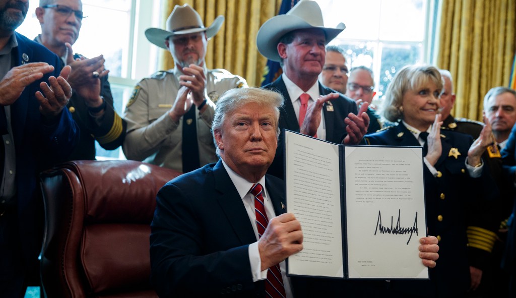 Pentagon finds $12.8 billion for Trump’s border wall