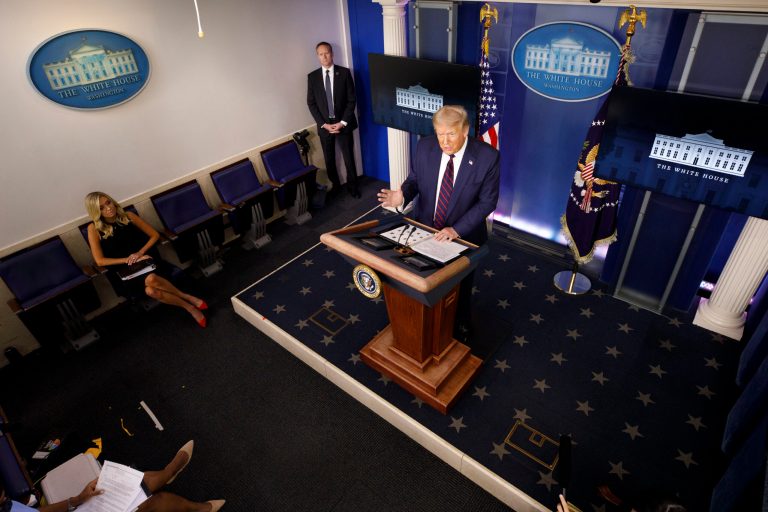 Trump warns pandemic likely to get ‘worse before it gets better’ while urging mask usage