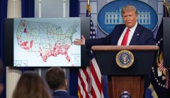 Trump uses final hours of campaign to warn of Biden 'lockdown'