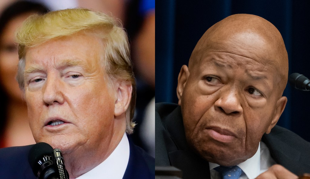 Trump addresses Elijah Cummings home break-in: ‘Too bad!’