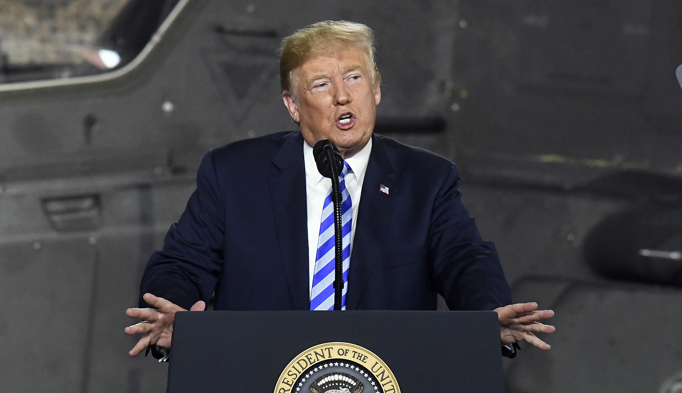 House Republicans urge Trump to abandon defense cut plan