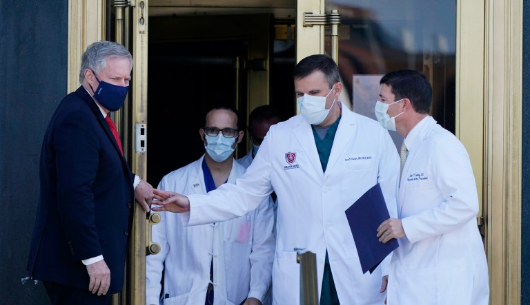 Here are the CDC guidelines for Trump leaving the hospital