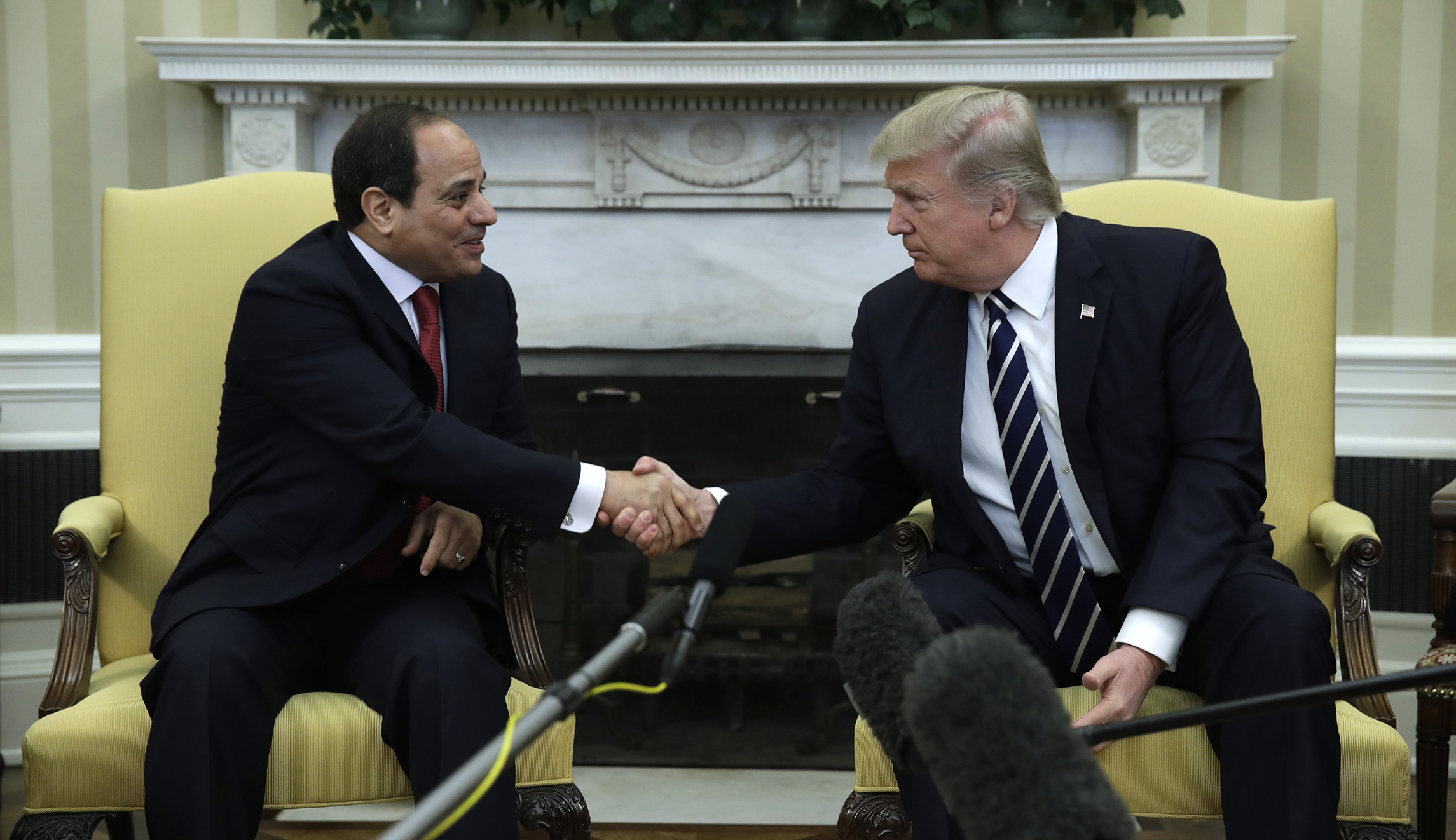 Trump congratulates Egyptian president on re-election