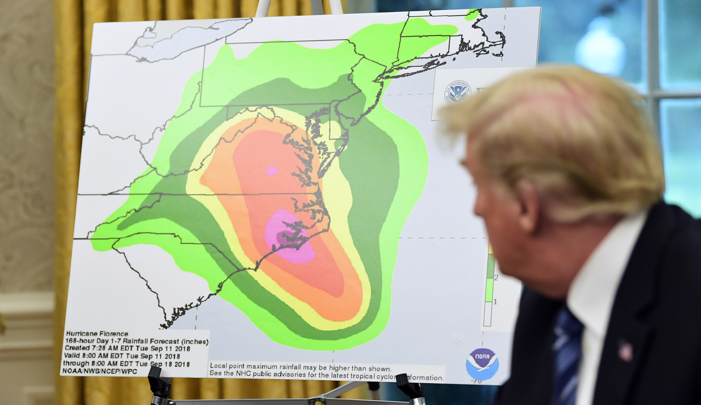 FEMA director during Katrina urges Trump to stop being distracting ‘bug light’ as hurricane hits