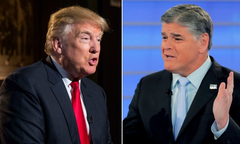 Trump talked a lot but said nothing during his town hall with Hannity