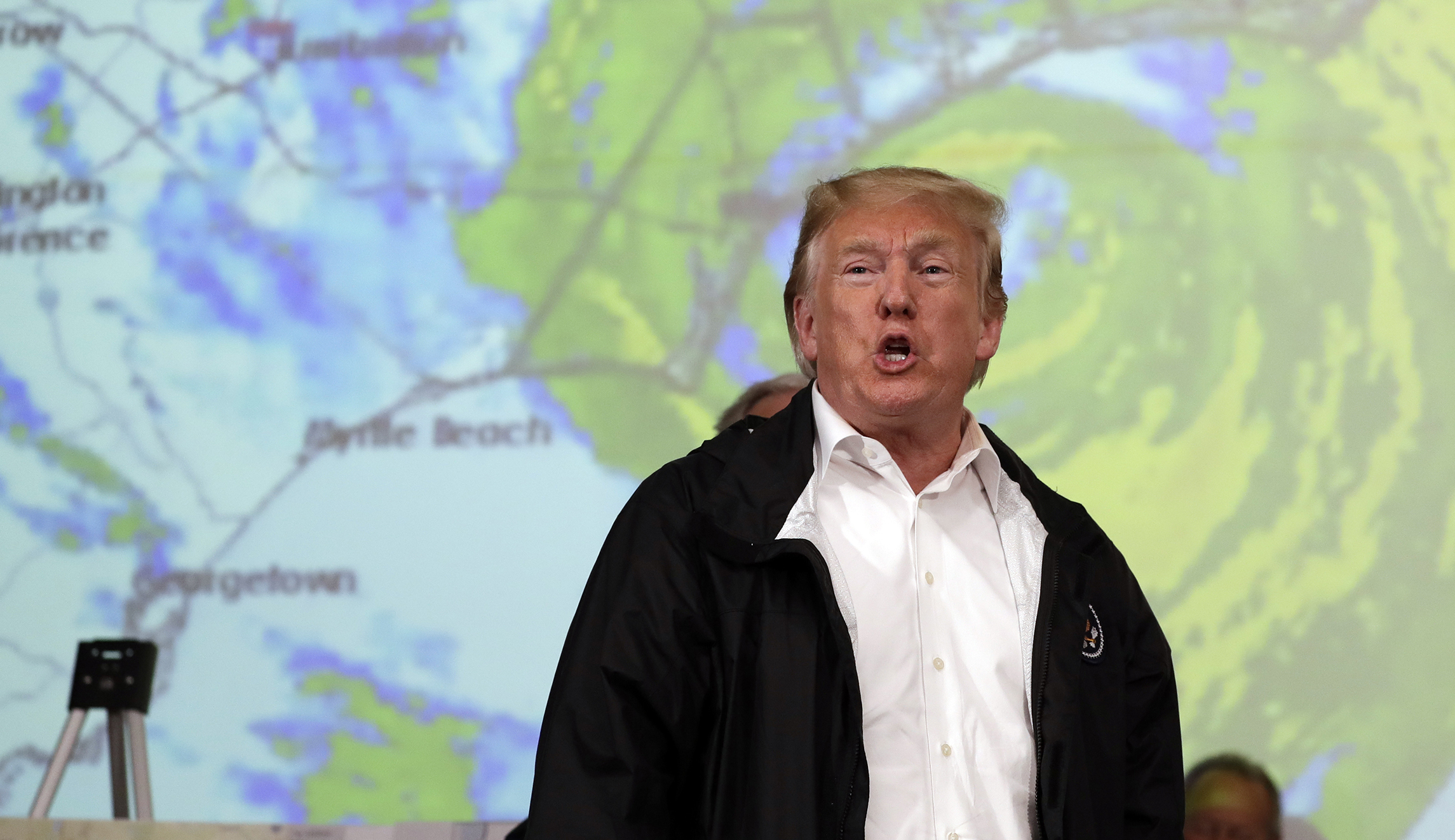 Trump says Hurricane Dorian will hit Alabama as forecasters insist there is no threat