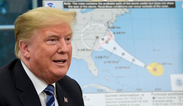 Trump says US ‘totally prepared’ as Hurricane Florence approaches East Coast
