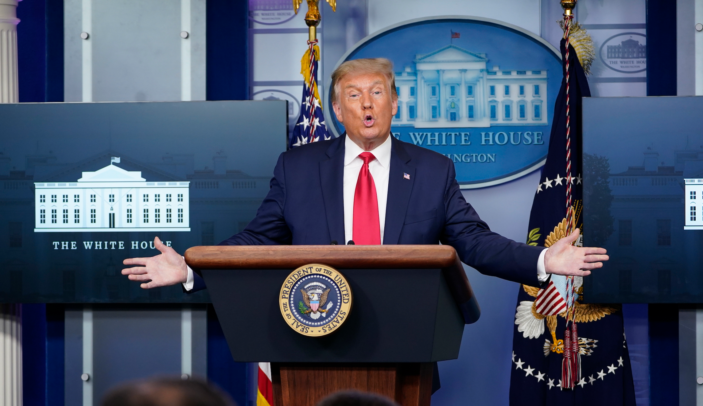 Trump accuses Biden of campaigning against a coronavirus vaccine