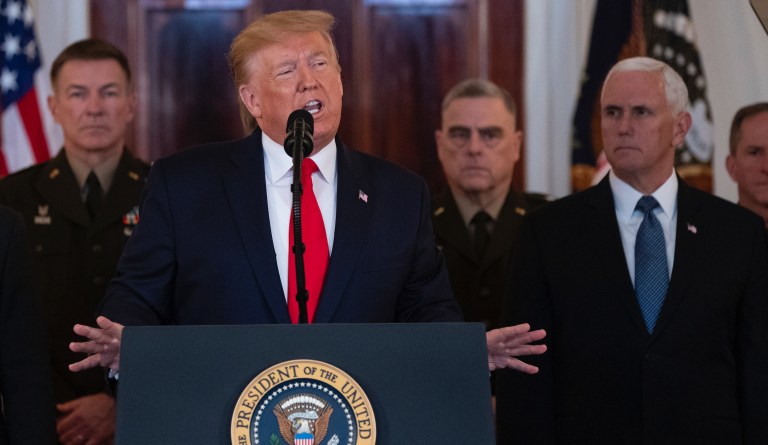 Iran issues arrest warrant for Trump over killing of Soleimani