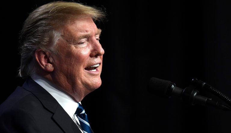 President Trump speaks during a news conference in Hanoi, Vietnam, Thursday, Feb. 28, 2019, following his summit with North Korean leader Kim Jong Un.