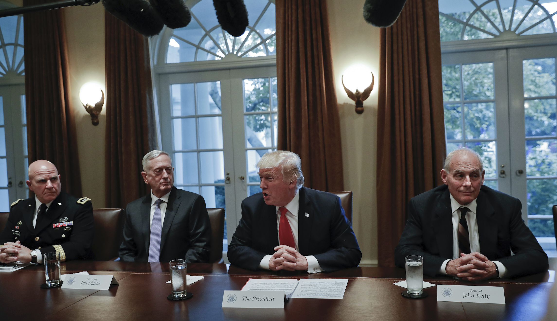 ‘Forgotten how it actually happened or is confused’: John Kelly defends Mattis after Trump attack