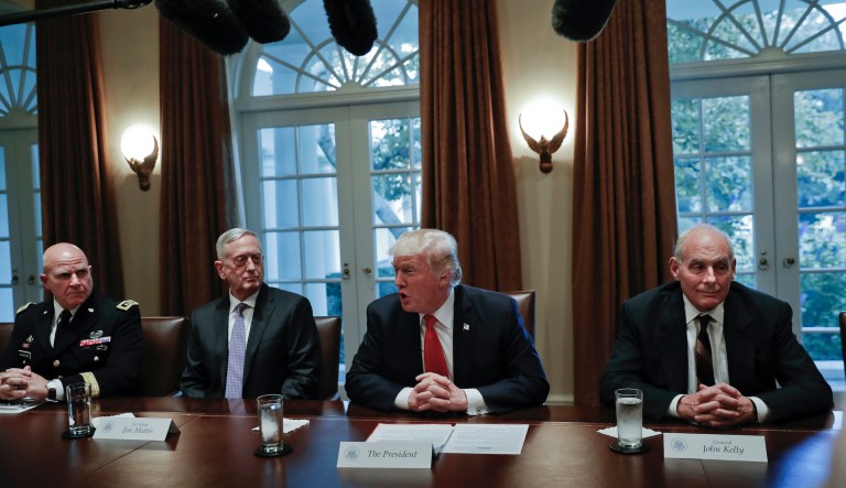 ‘Forgotten how it actually happened or is confused’: John Kelly defends Mattis after Trump attack