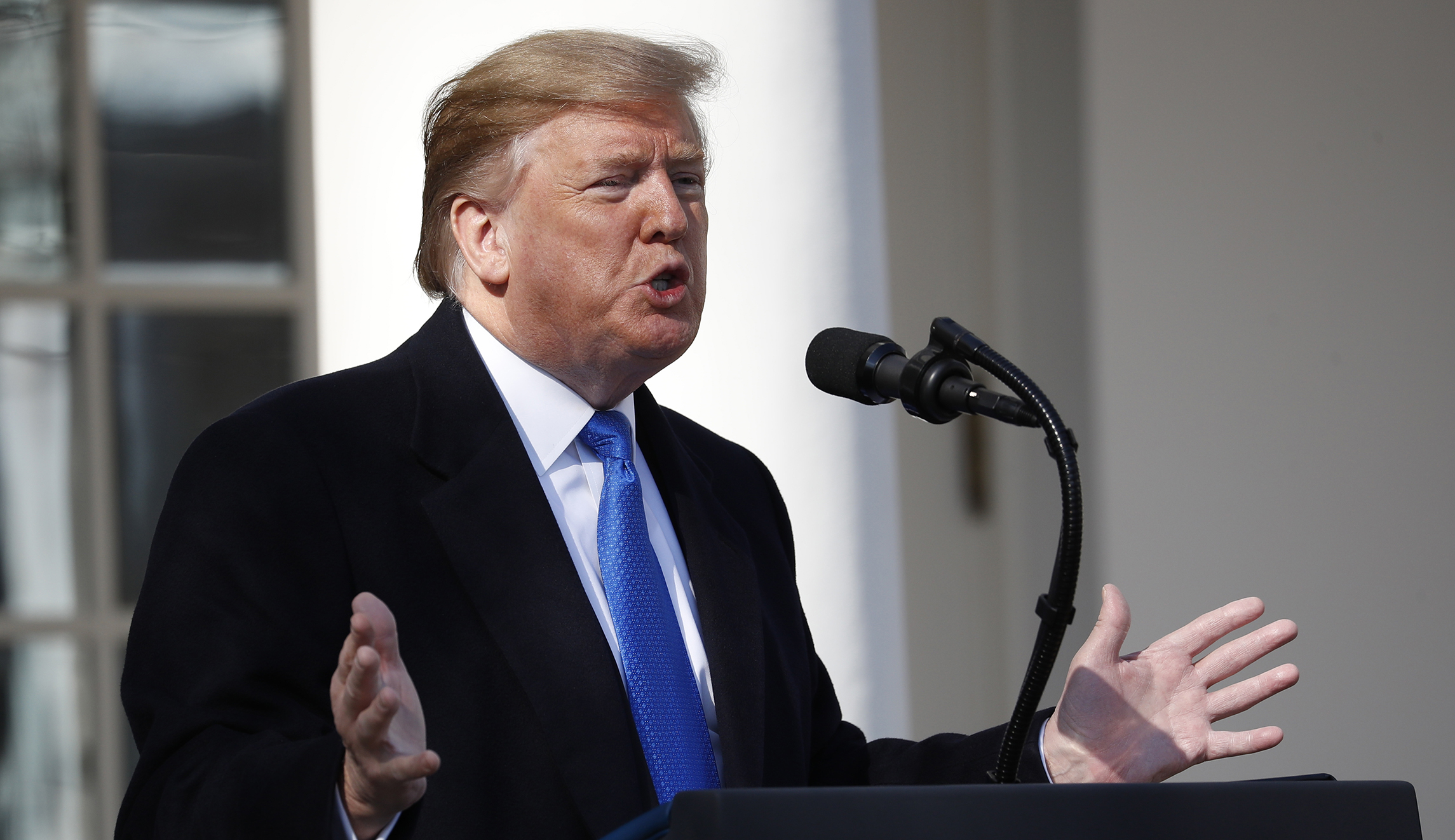 Trump declares national emergency to build border wall stopping ‘virtual invasion’