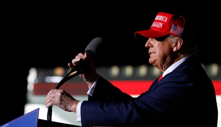 WATCH: Trump previews 2024 rivalry with Ron ‘DeSanctimonious’ at PA rally