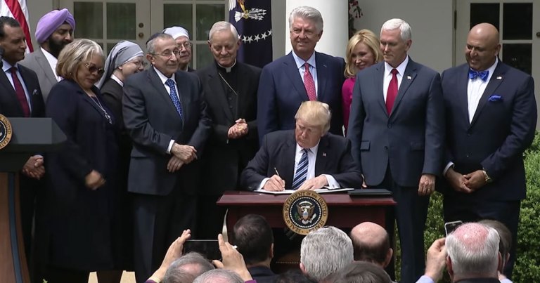 May 4th of this year marks the one-year anniversary of President Trump issuing his Executive Order Promoting Free Speech and Religious Liberty.