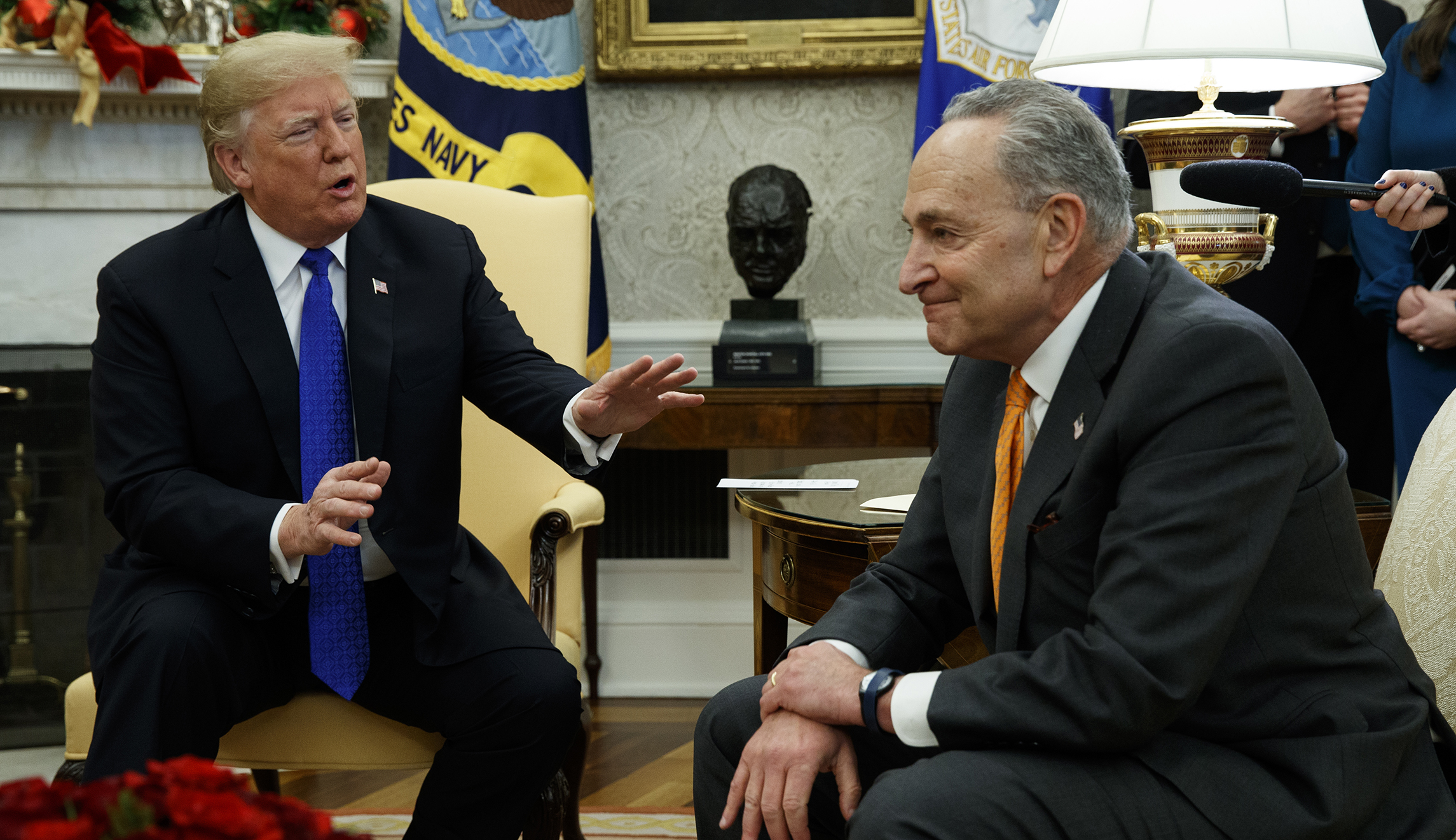 The chaos and pride of politics in 2018, captured in one Oval Office photo