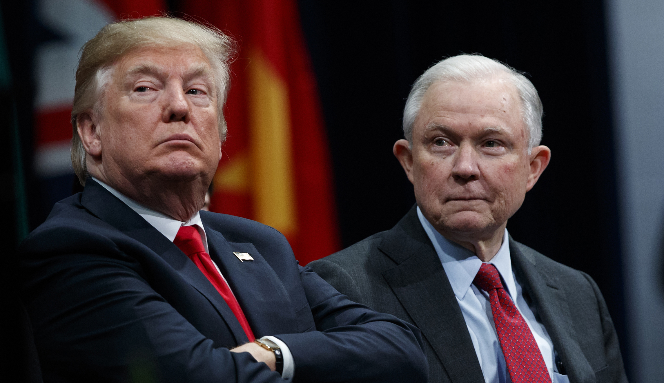 Trump says he will overrule Jeff Sessions on prison reform