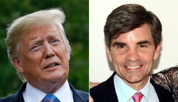 Trump snaps at George Stephanopoulos: ‘You’re being a little wise guy’