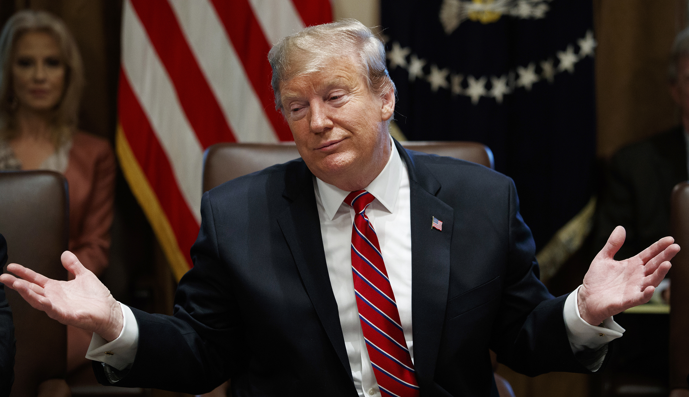 Trump ‘not happy’ with border deal but signals he won’t shut the government down