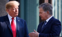 Trump, Finland’s president at odds over ‘raking’ talk